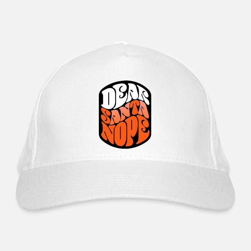 Santa Nope Psychedelic Glow Bio-Baseballkappe