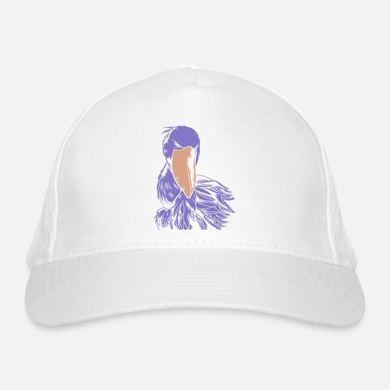 Schuhschnabel Vogel Shoebill Bio-Baseballkappe