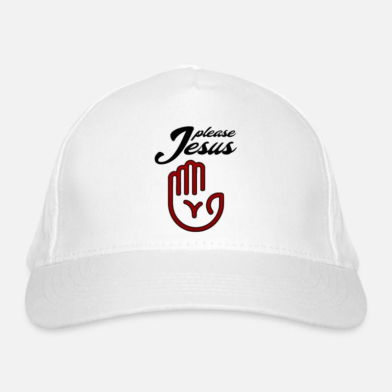 Please jesus Organic Baseball Cap