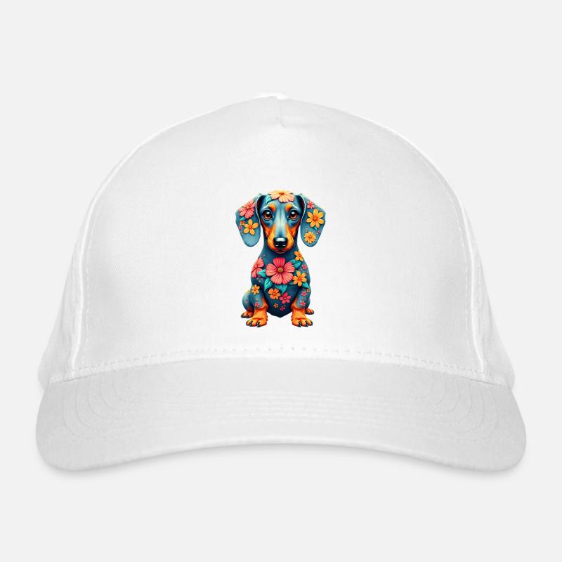 Dackel Dachshund Tekel Bio-Baseballkappe