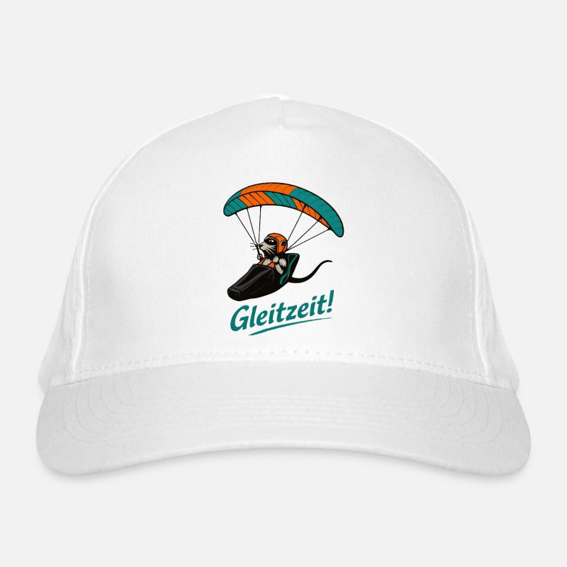 Gleizeit Paragliding Mascot Bio-Baseballkappe