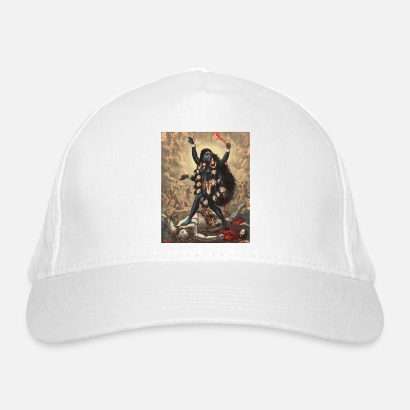 Kali, the wrathful protector Organic Baseball Cap