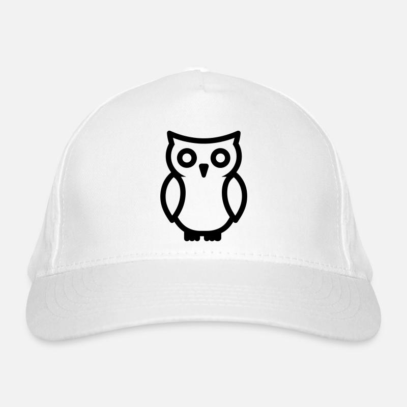 Eule Bio-Baseballkappe