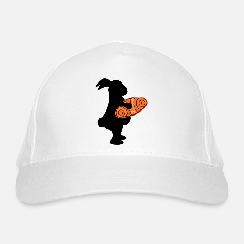 Easter Bunny Bunny Franzbrötchen Organic Baseball Cap