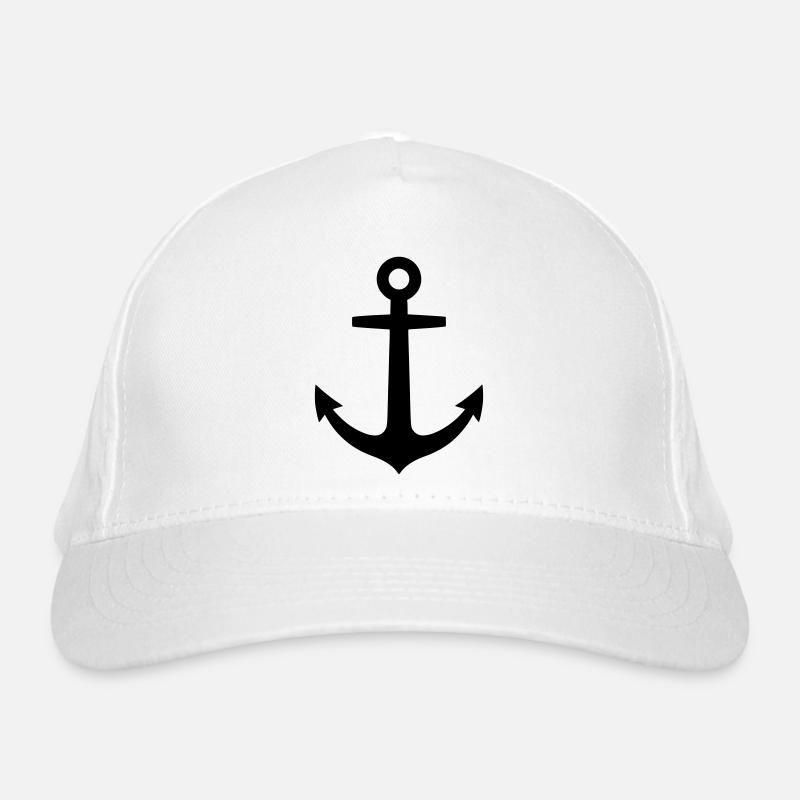 Anker Maritim Schiff Logo Bio-Baseballkappe