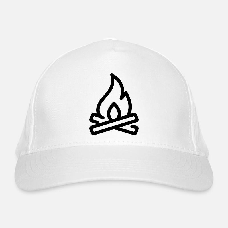 Lagerfeuer Bio-Baseballkappe