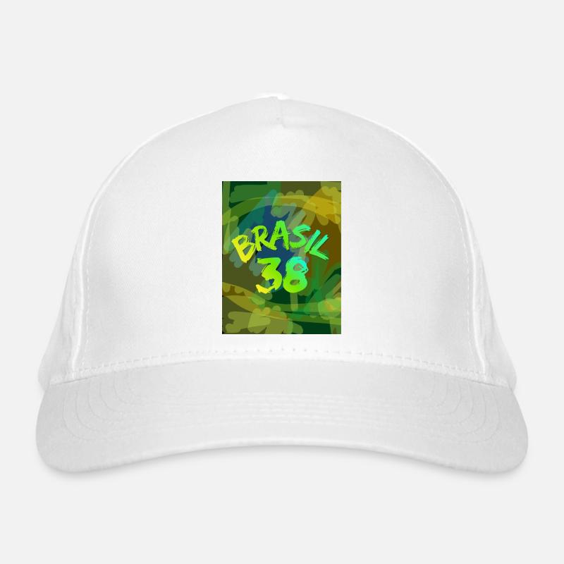 Néon Brush Brasil 38 Casquette classique bio