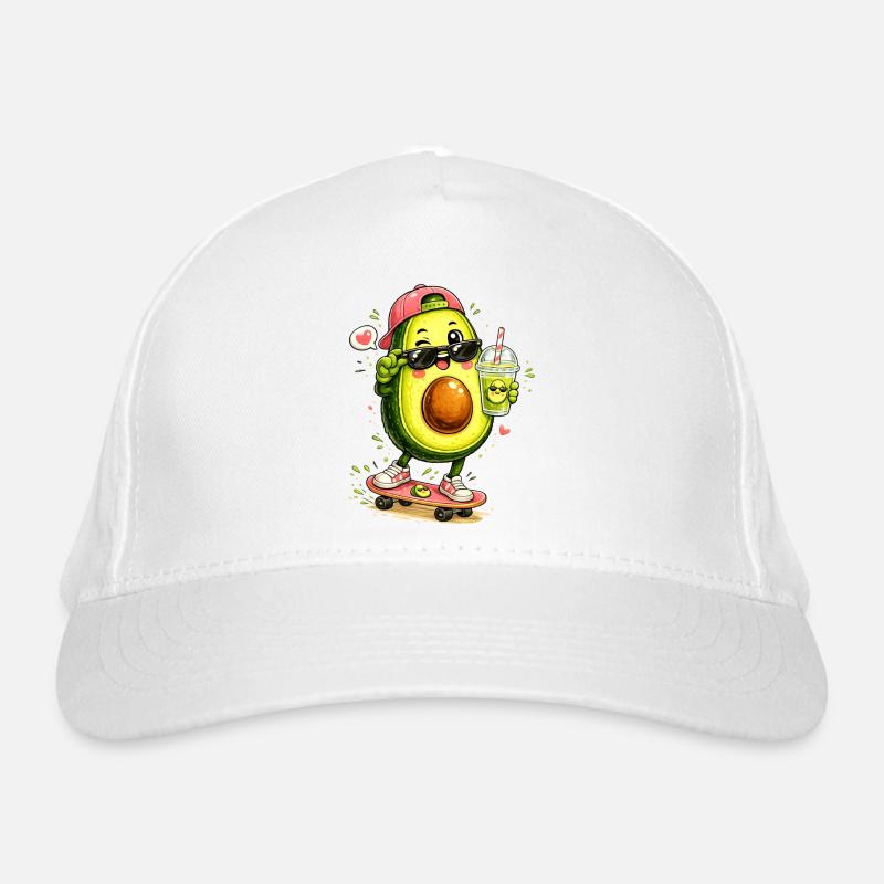 Patineur avocat avec boisson Casquette classique bio