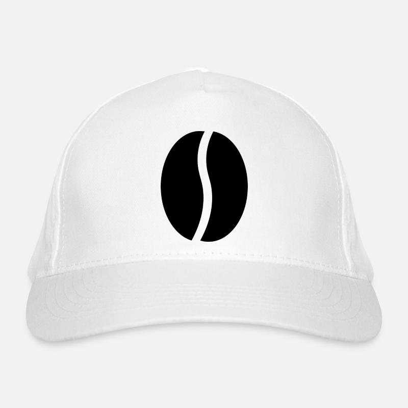 Kaffeebohnen Bio-Baseballkappe