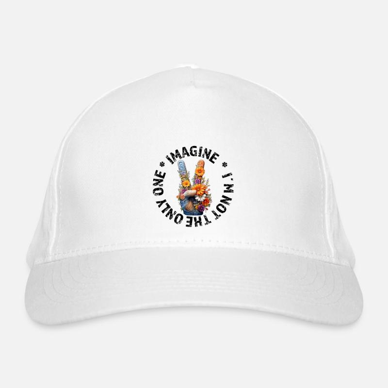 Imagine - Tolérance, respect et paix Casquette classique bio