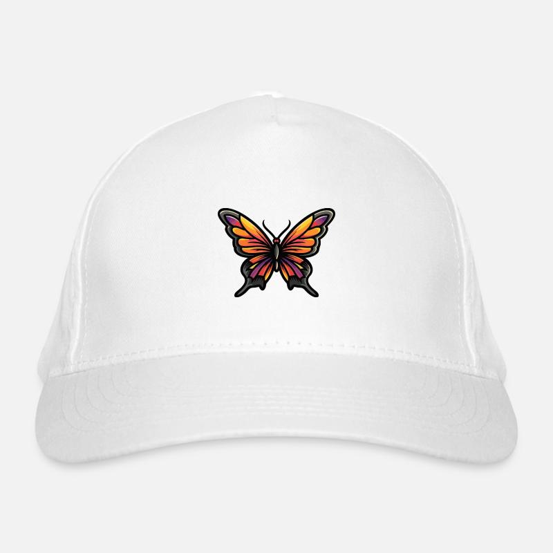 Bande dessinée papillon Casquette classique bio