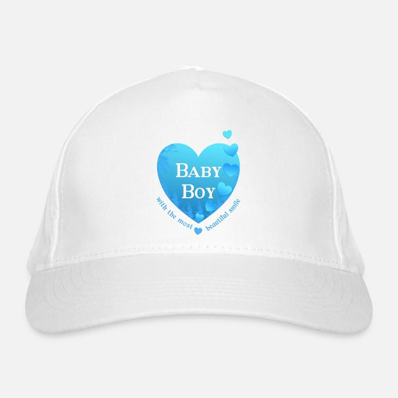 Naissance d’un garçon Casquette classique bio