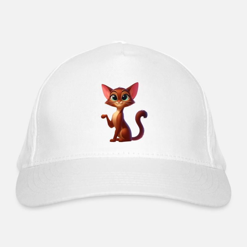 Abessinier 6 Bio-Baseballkappe
