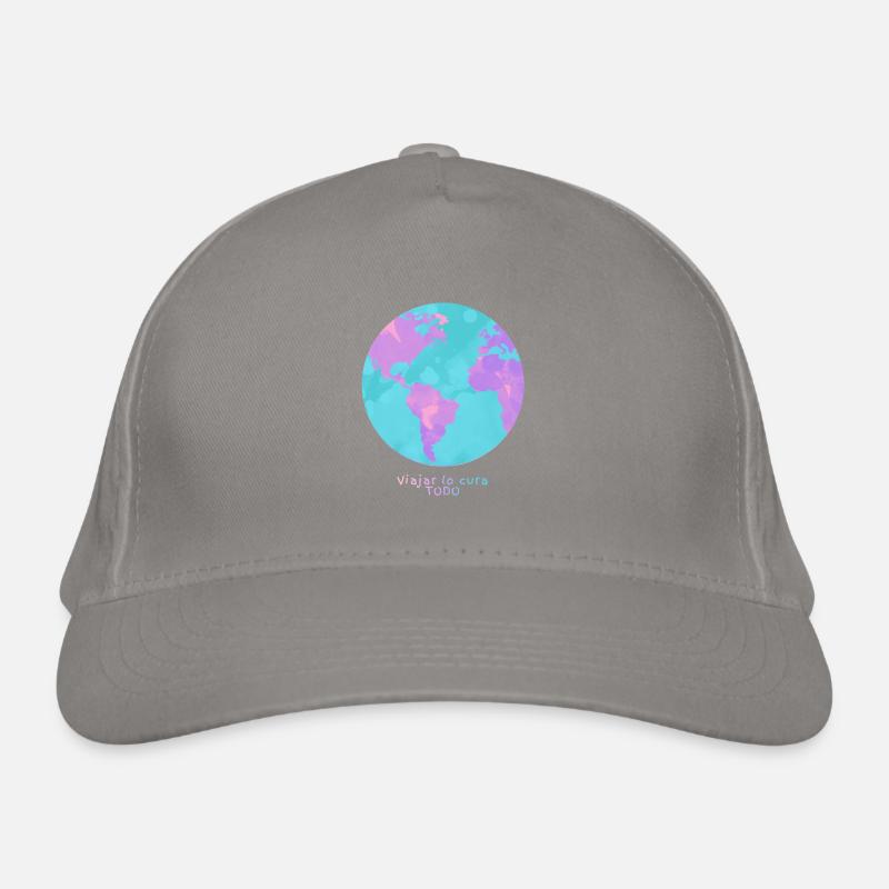 Traveling cures everything Organic Baseball Cap