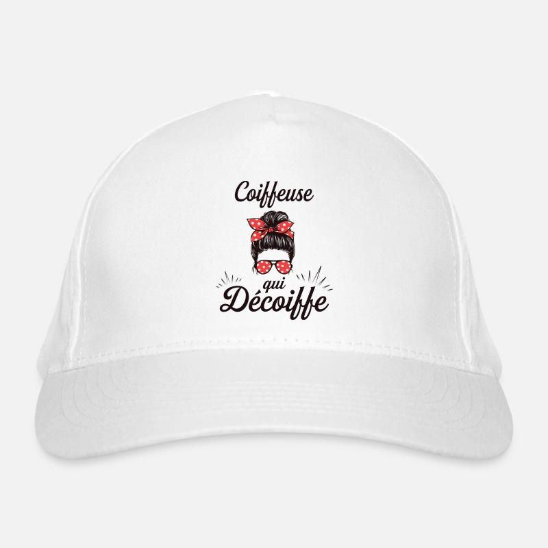 Chignon Métier Coiffeuse Géniale Super Coiffeuse Casquette classique bio