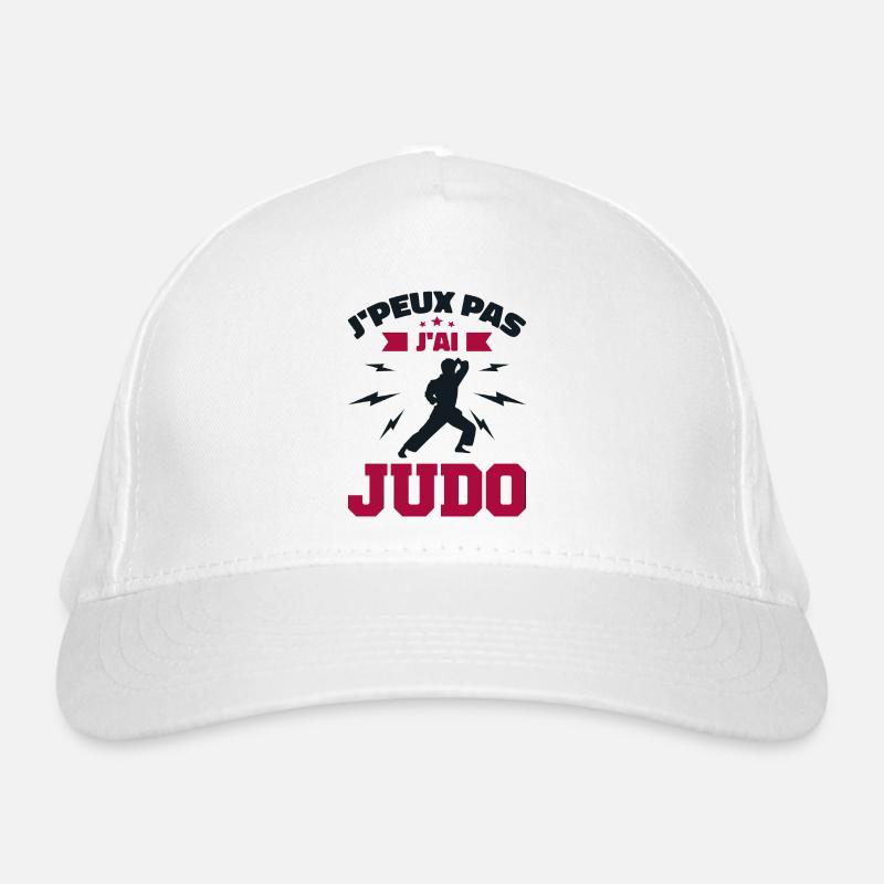 Ich kann nicht Judo Bio-Baseballkappe