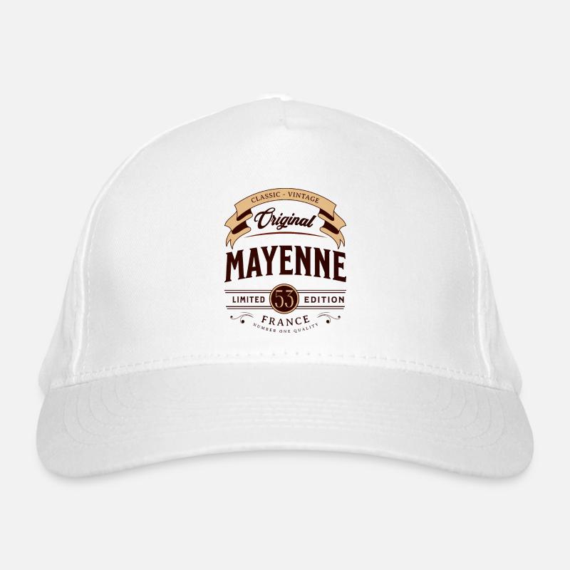 Departamento Mayenne, Frankreich Bio-Baseballkappe