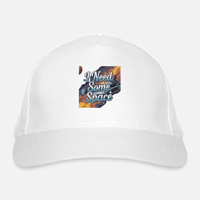 I need some space - ich brauche Raum Organic Baseball Cap