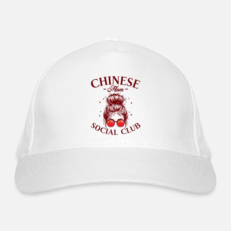 Mutter Social Club Chinesische Mutter Bio-Baseballkappe