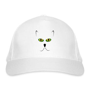 Damenmode. Damenmode. - Bio-Baseballkappe - Weiß - Vorne