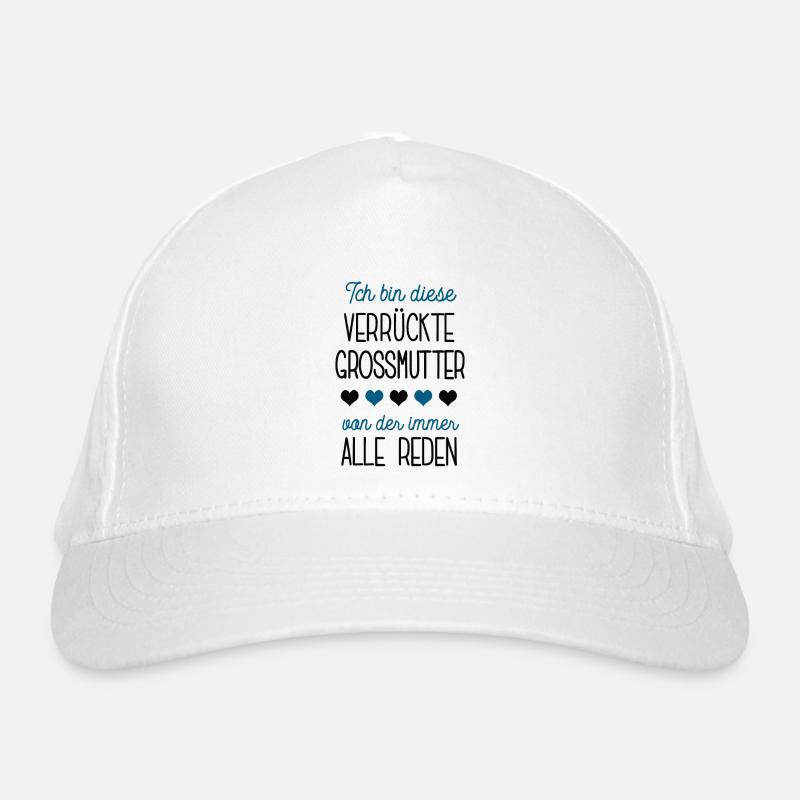 Bin Die Verrückte Grossmutter Geburtstag Idee Oma Bio-Baseballkappe