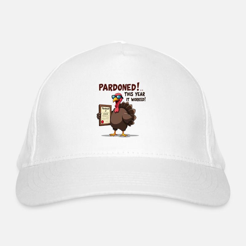 Pardoned Turkey Bio-Baseballkappe