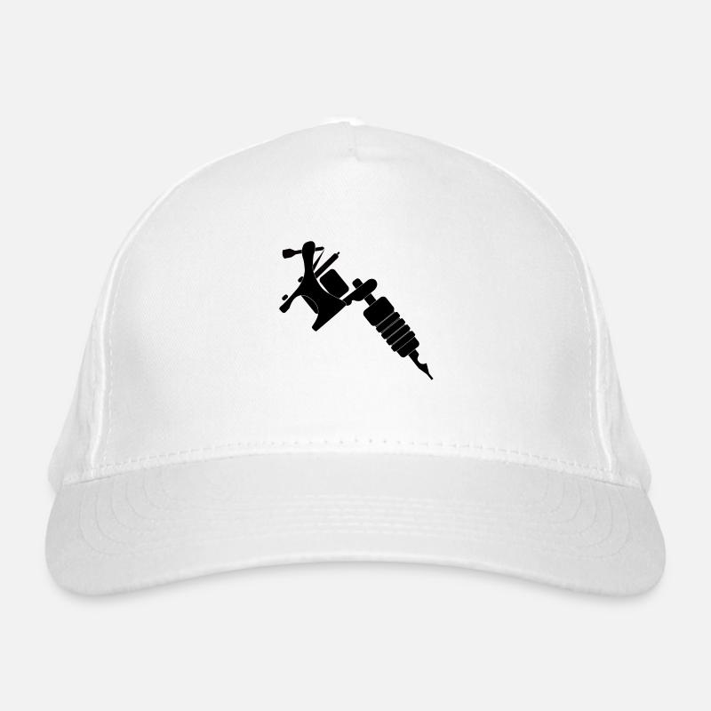 Tattoo Machine Organic Baseball Cap