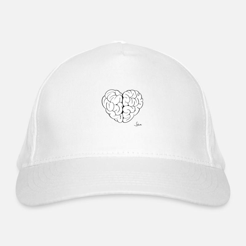 BRAIN + HEART Bio-Baseballkappe