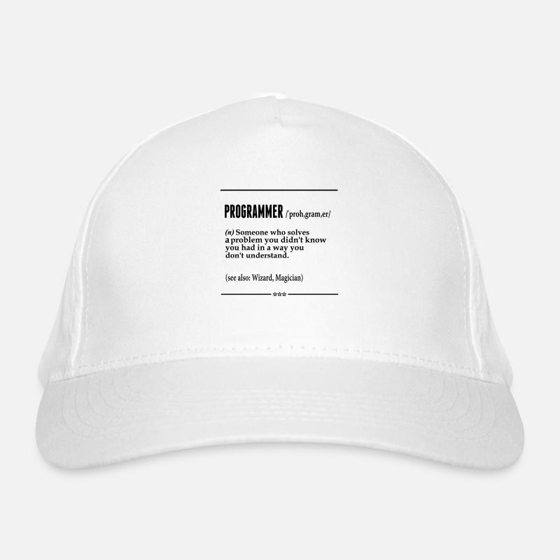 Programmer Noun Organic Baseball Cap