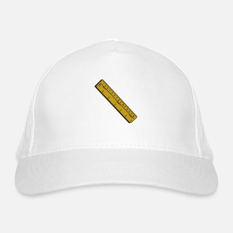Ruler from elementary school. Organic Baseball Cap