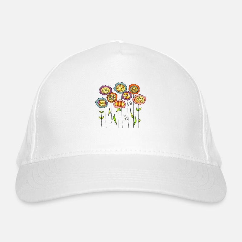 Fleur Casquette classique bio
