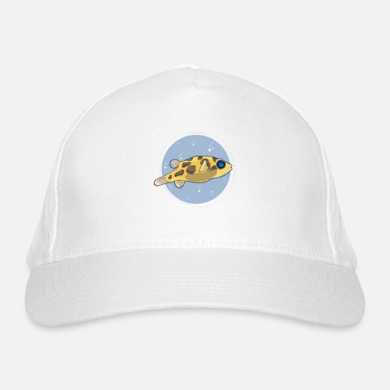 Pea Puffer ,puffer, kugelfisch Bio-Baseballkappe