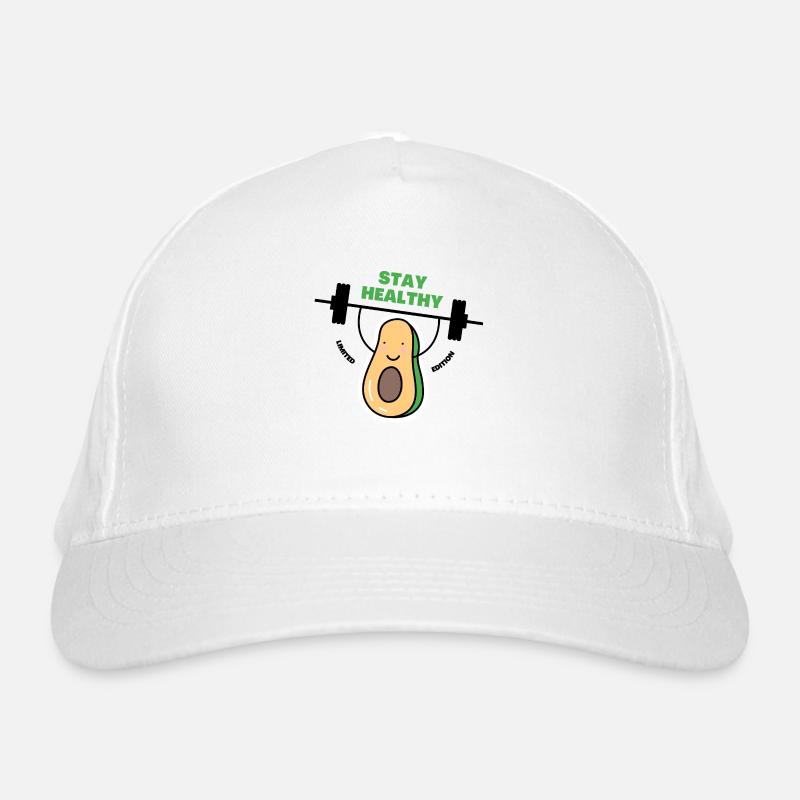 RESTEZ EN BONNE SANTÉ Casquette classique bio