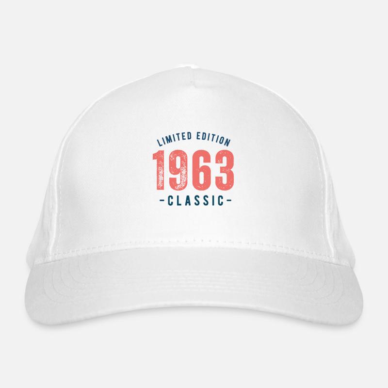 Né en 1963 Casquette classique bio