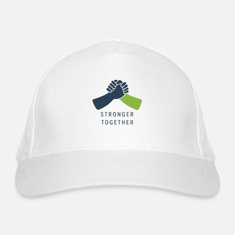 STRONGER TOGETHER Organic Baseball Cap