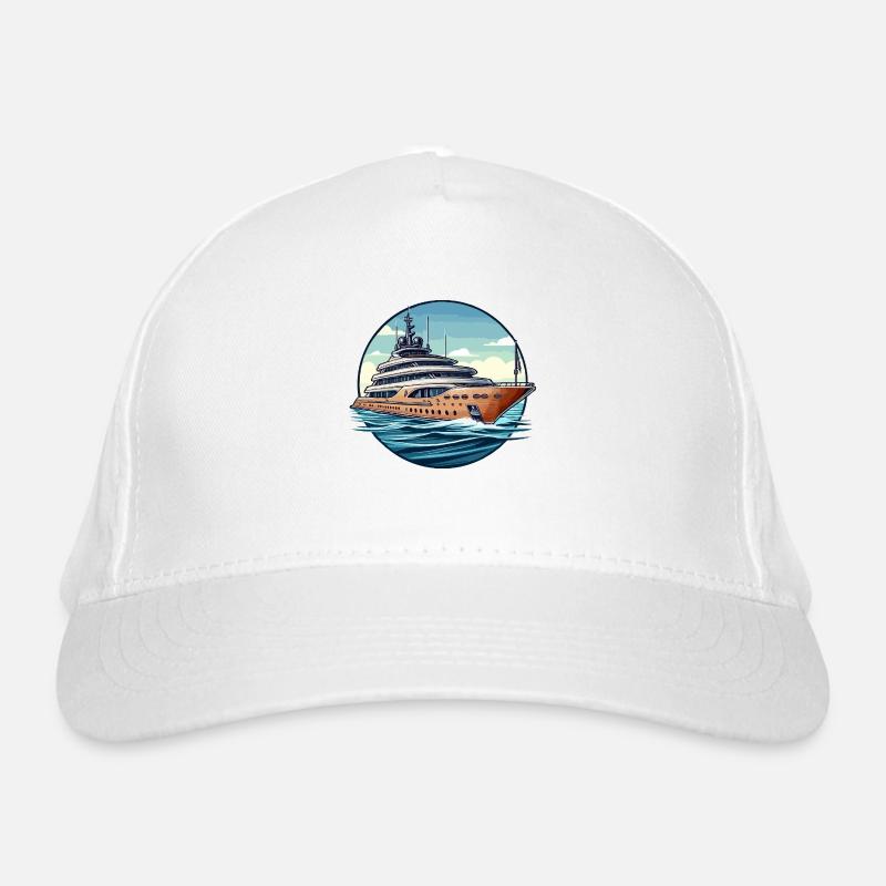Super Yacht Organic Baseball Cap