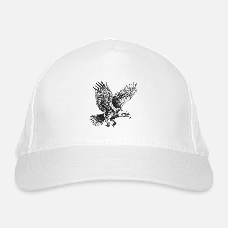 Flying Eagle Organic Baseball Cap