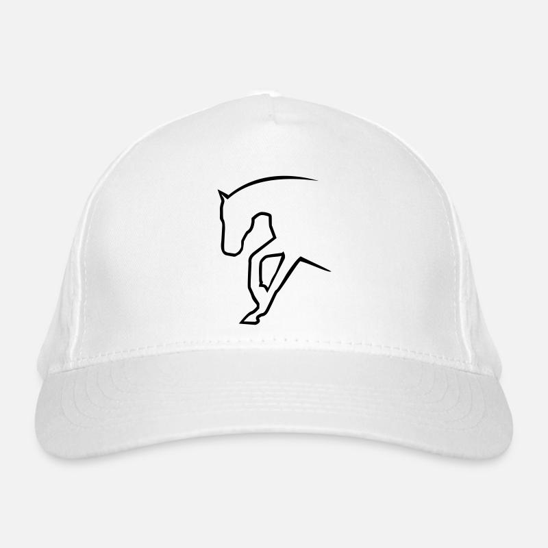 Westernpferd Bio-Baseballkappe