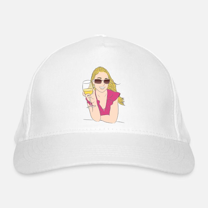 Vin Vin Bouteille Bouteille Verre Bouteille Barrils Verres63 Casquette classique bio