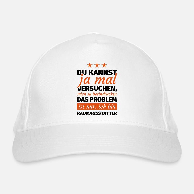 Raumausstatter Bio-Baseballkappe
