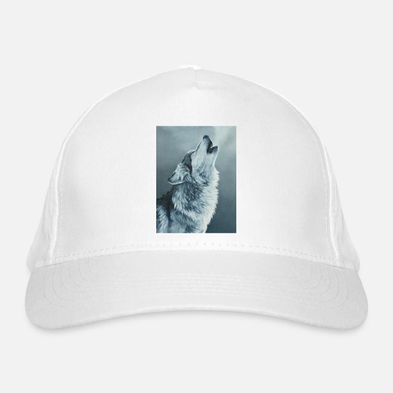 Grey Wolf Organic Baseball Cap