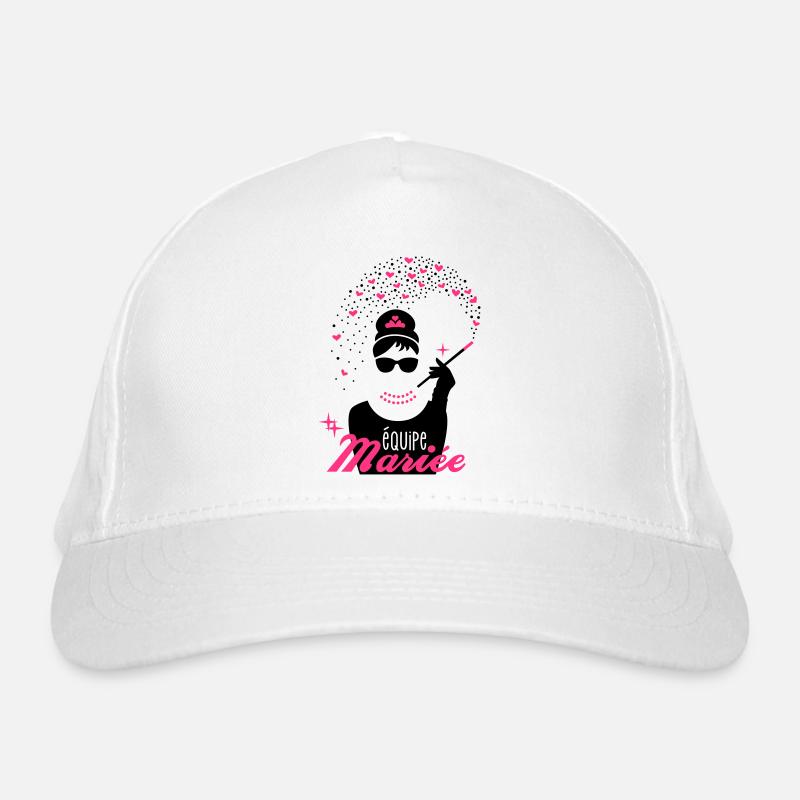 Team Braut - Braut - EVJF - Tiffany Bio-Baseballkappe