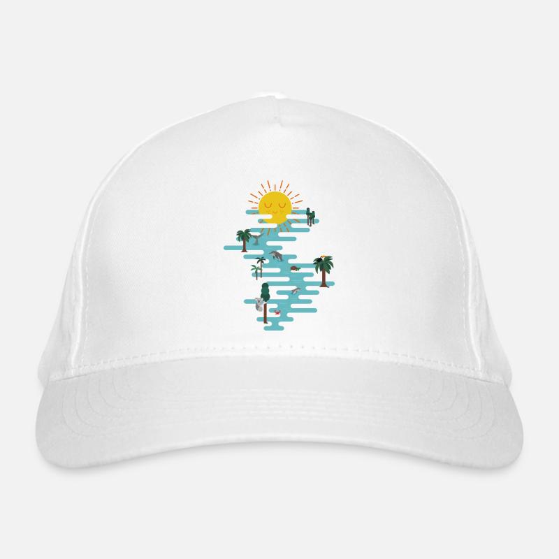 sun & ocean Organic Baseball Cap