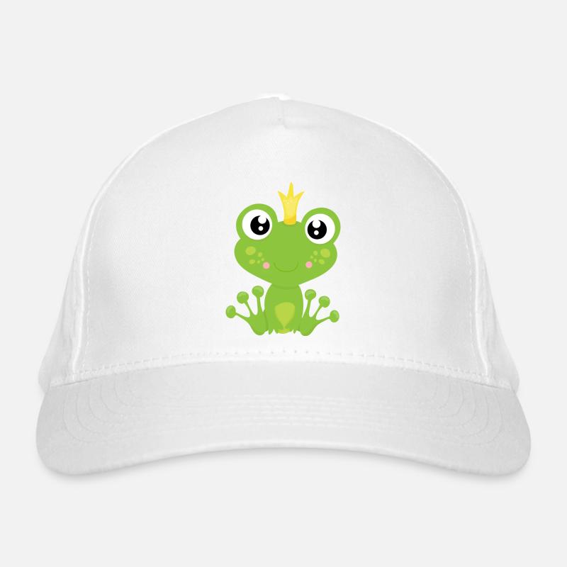 Froschkönig Bio-Baseballkappe
