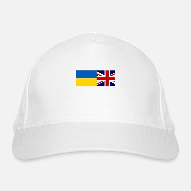 Solidarität mit der Ukraine Bio-Baseballkappe