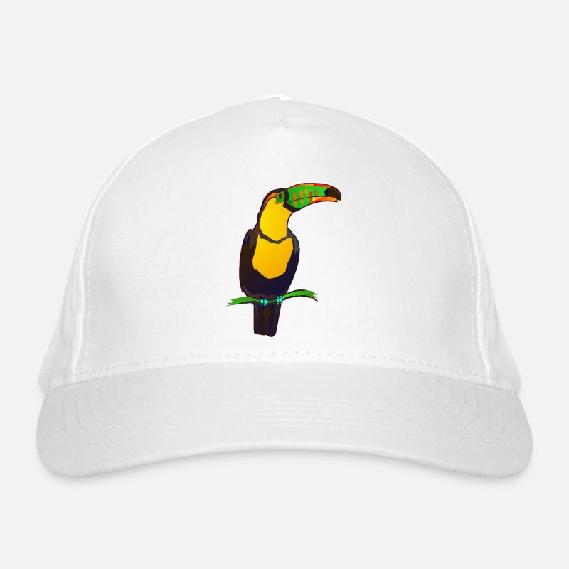 Tukan. Bunt. Bio-Baseballkappe