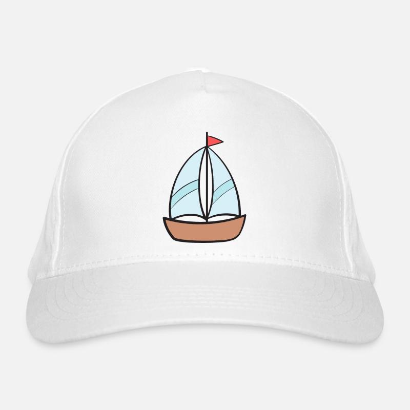 Bateau Bateau Voilier Casquette classique bio