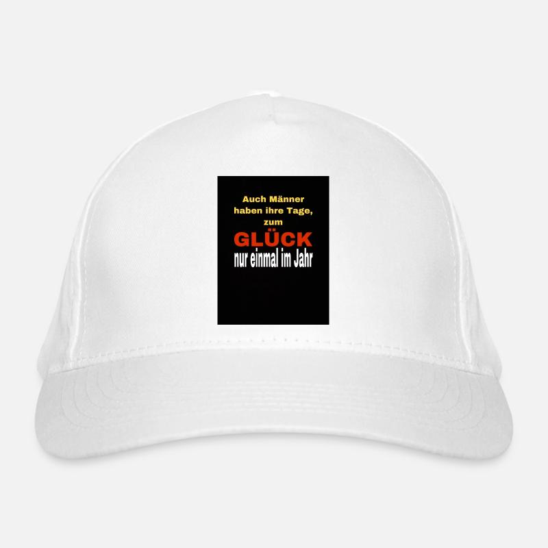 Männertag Bio-Baseballkappe