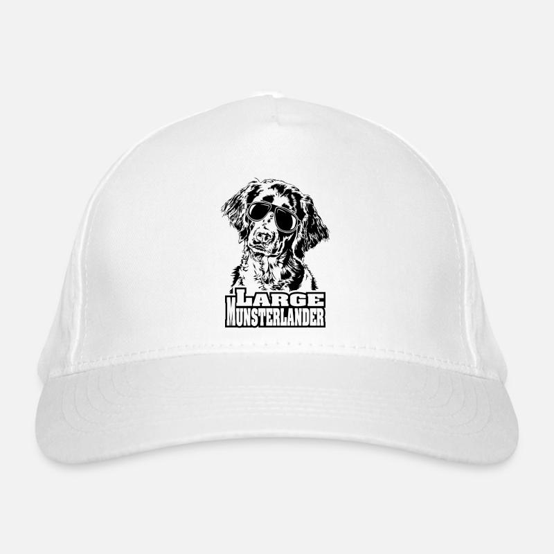 LARGE MUNSTERLANDER cool Sonnenbrille Hunde Hund Bio-Baseballkappe