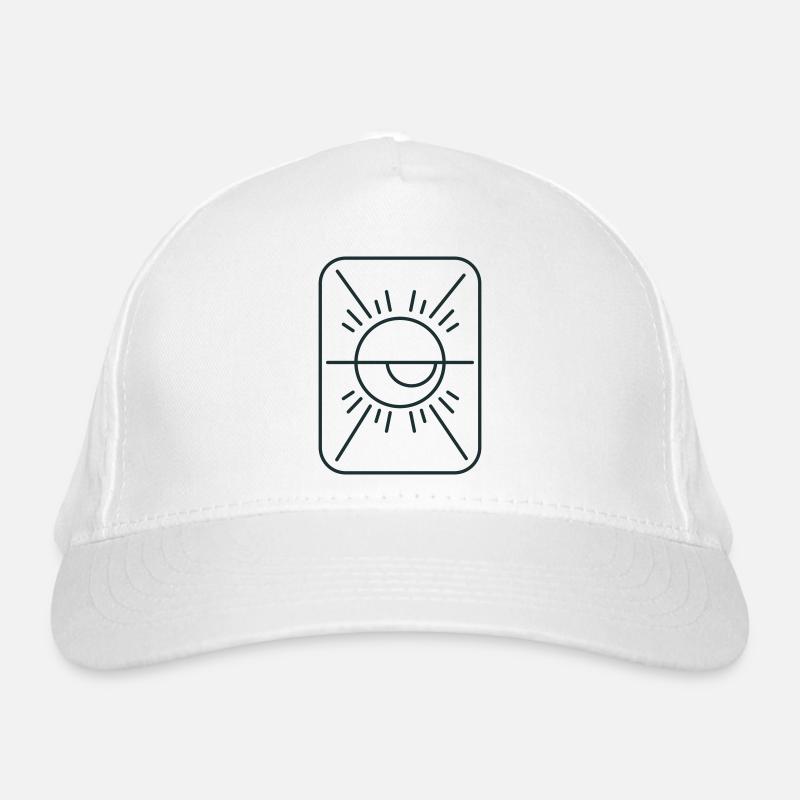 œil de puce géométrique Casquette classique bio